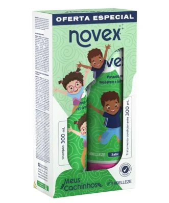 Kit Shampoo Y Acondicionador Novex Meus Cachinhos Kids 600ml
