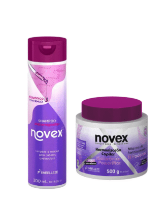 Pack Shampoo Hialurónico 300ml + Crema de Tratamiento Hialurónico 500ml Novex